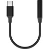 Адаптер Olmio 039799 USB Type C - 3.5 мм (0.12 м, черный)