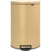 Мусорное ведро Brabantia FlatBack+ 40 л (минерально-золотой)