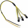 Кабель USBTOP 3x 6(8)pin, 90см