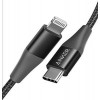 Кабель Anker Powerline+ II USB-C/Lighting (0.9 м, черный)