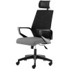 Кресло Norden Эрго A909-FX363-3 Full Grey (черный/серый)