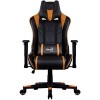 Кресло AeroCool AC220 AIR (черный/оранжевый)