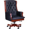 Кресло AMF Линкольн 671-B+PVC (черный)