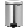 Мусорное ведро Brabantia Pedal Bin NewIcon 5 л (стальной матовый)