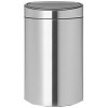 Мусорное ведро Brabantia Touch Bin 40 л (стальной полированный)