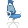 Кресло CHAIRMAN 840 White (голубой)