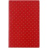 Книжка записная Notebook, 92 x 142 мм, 98 листов, линия, красный+бежевый