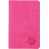 Книжка записная Notebook, 90 x 140 мм, 160 листов, без графления, малиновая