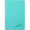 Книжка записная Notebook, 95 x 145 мм, 80 листов, линия, бирюзовый+сиреневый
