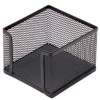 Бокс под бумагу для заметок Forpus, 105 x 105 x 80 мм, черный