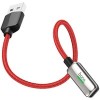 Кабель Hoco LS28 Lightning (серебристый)