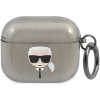 Чехол CG Mobile Karl Lagerfeld для AirPods 3 KLA3UKHGK (черный)