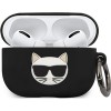 Чехол CG Mobile Karl Lagerfeld для AirPods Pro KLACAPSILCHBK (черный)