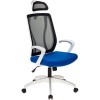 Кресло Бюрократ MC-W411-H/B/26-21 (черный/синий)