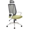 Кресло Бюрократ MC-W411-H/DG/26-32 (серый/салатовый)