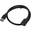 Удлинитель Telecom USB Type-A TUS708-1m (1 м, черный)