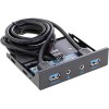 Разветвитель USBTOP USB Type-A 3.0/jack 3.5 мм